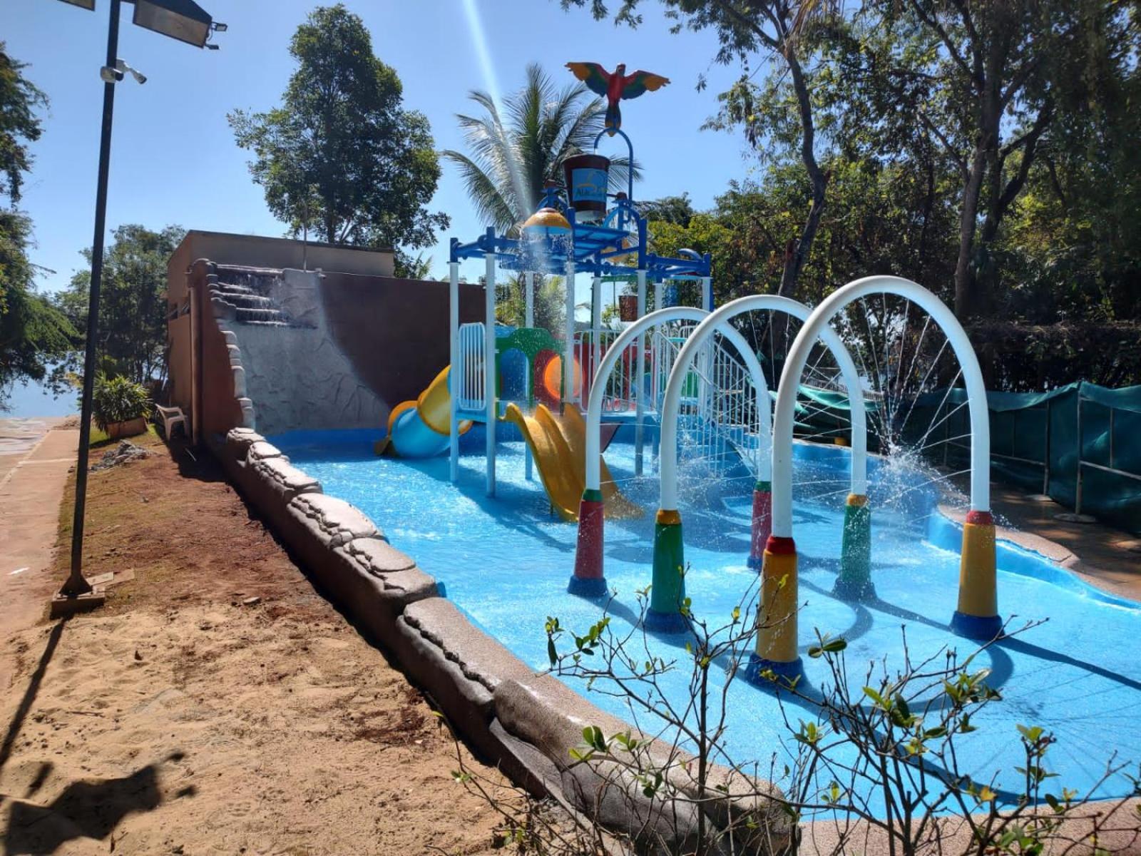 Aldeia Do Lago Caldas Novas Lindo Apt Com Cozinha Mobilia Nova Pode Levar Bebidas Na Area Das Piscinas Exterior photo